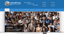 Desktop Screenshot of centrodelluomo.org