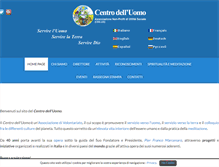 Tablet Screenshot of centrodelluomo.org